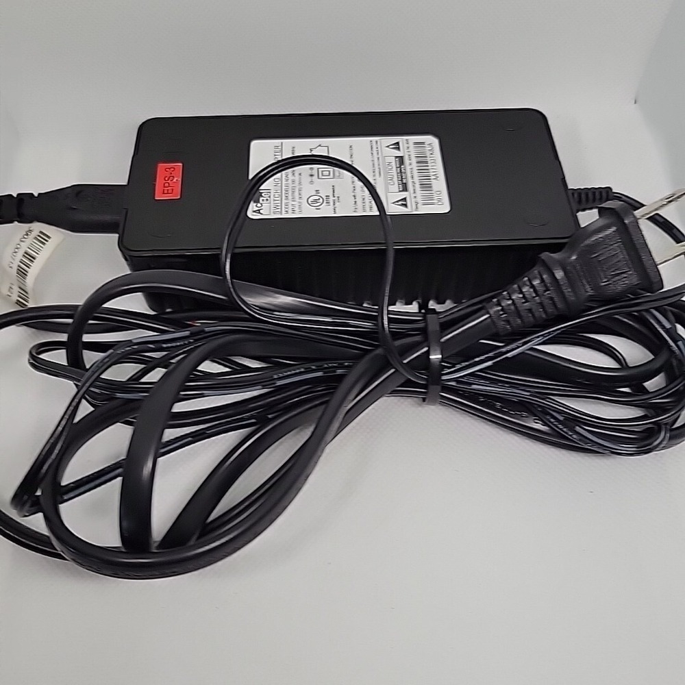 AcBel AC Switching Adapter Power Supply Model ADA017 Output 12V 3 Amp 3A Used